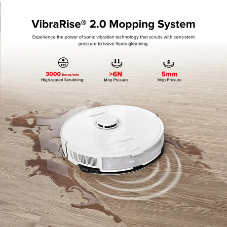 Xiaomi Roborock S8, Beutellos, Weiß, Rund, 0,4 l, 68,5 dB, 0,3 l Roborock- Handy24