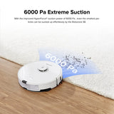 Xiaomi Roborock S8, Beutellos, Weiß, Rund, 0,4 l, 68,5 dB, 0,3 l Roborock- Handy24