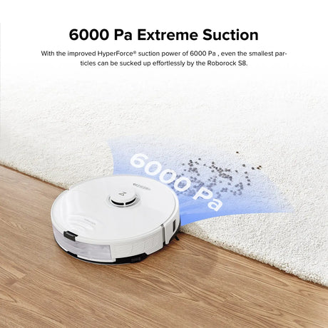 Xiaomi Roborock S8, Beutellos, Weiß, Rund, 0,4 l, 68,5 dB, 0,3 l Roborock- Handy24