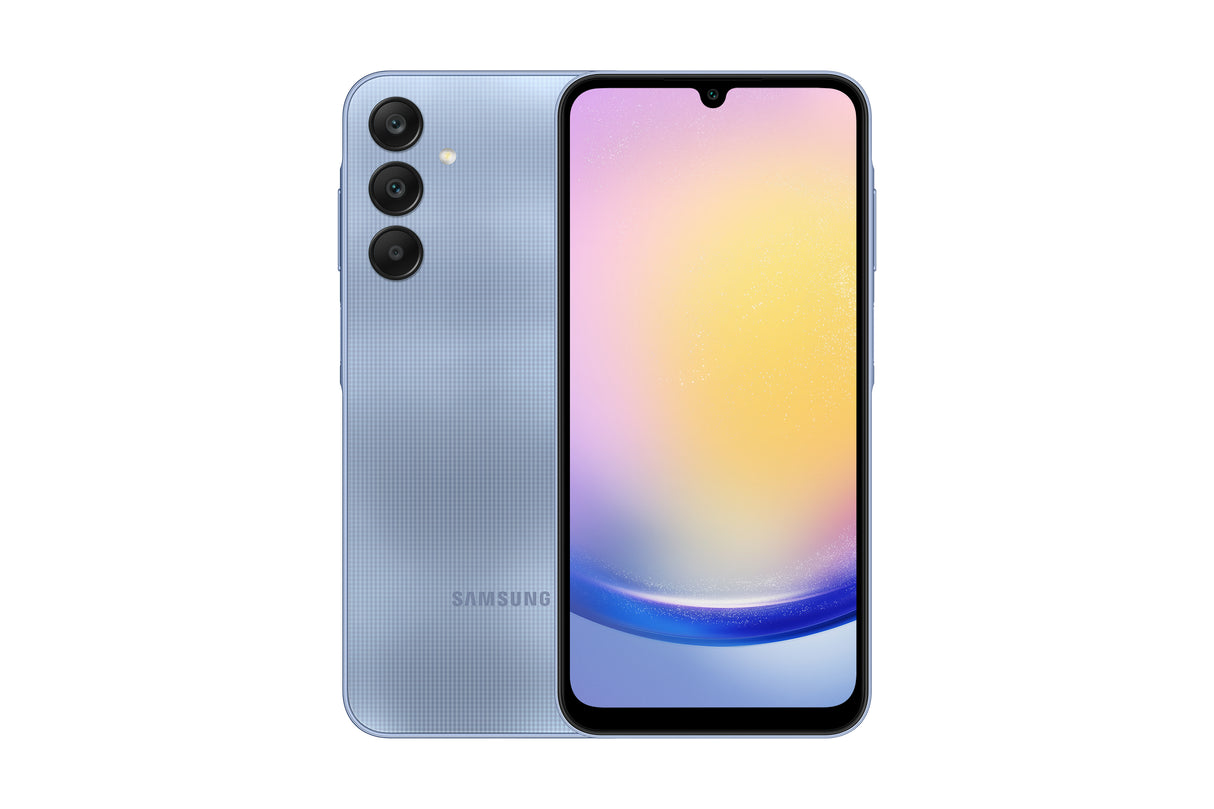 Samsung Galaxy A25 5G , 16,5 cm (6.5"), 1080 x 2340 Pixel, 6 GB, 128 GB, 50 MP, Blau