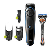 Braun BT3240 Beard Trimmer 3 + Hair Clipper inkl. Gillette Fusion5 ProGlide