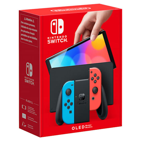 Nintendo Switch OLED, Nintendo Switch, NVIDIA Custom Tegra, Blau, Rot, Analog / Digital, Home button, Power-Taste, Tasten