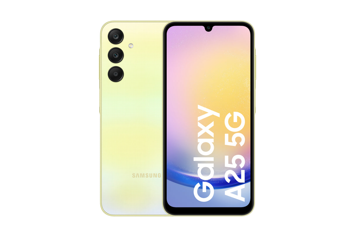 Samsung Galaxy A25 5G SM-A256B, 16,5 cm (6.5"), 1080 x 2340 Pixel, 128 GB, 50 MP, Android 14, Gelb