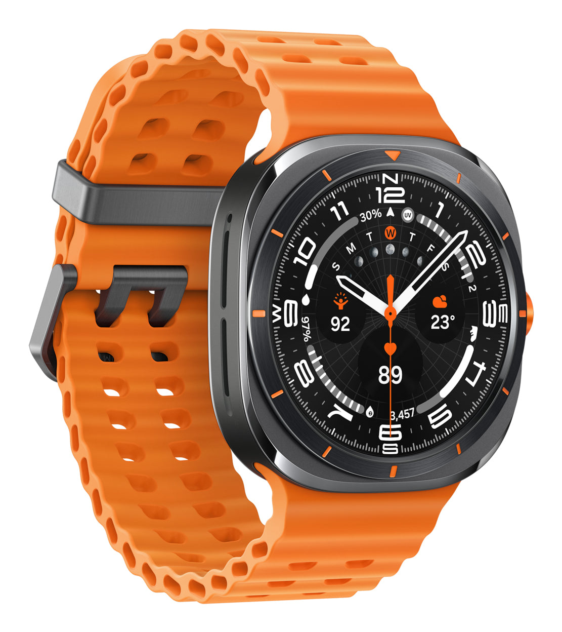 Watch Samsung Galaxy Watch Ultra L705 47mm LTE - Grau, Band Orange