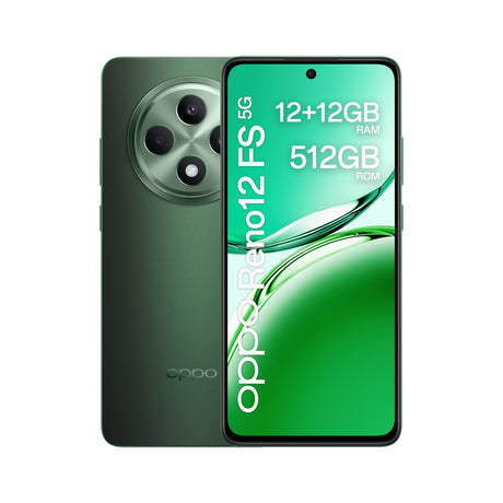 Oppo Reno12 FS 5G, 16,9 cm (6.67"), 12 GB, 512 GB, 50 MP, Android 14, Grün