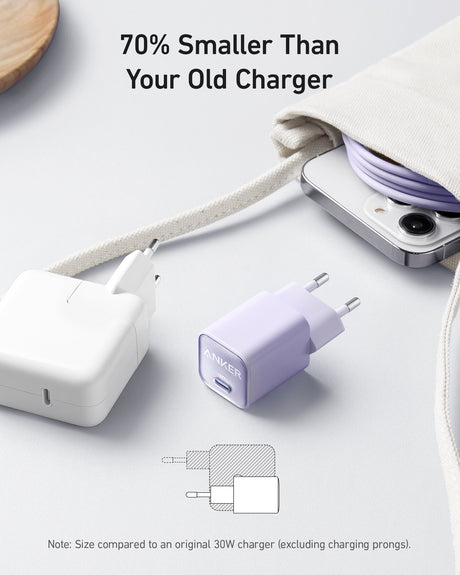 Anker 30W USB-C Adapter 511 -  Weiß