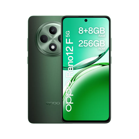 Oppo Reno12 F 5G, 16,9 cm (6.67"), 8 GB, 256 GB, 50 MP, Android 14, Schwarz, Grün