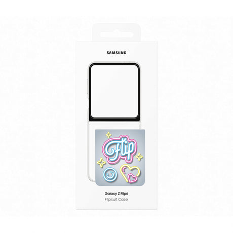 Samsung EF-ZF741CTEGWW, Cover, Samsung, Galaxy Z Flip6, 17 cm (6.7"), Transparent Handy24- Handy24