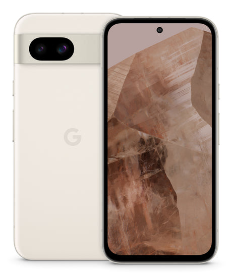 Google Pixel 8a, 15,5 cm (6.1"), 8 GB, 128 GB, 64 MP, Android 14, Weiß