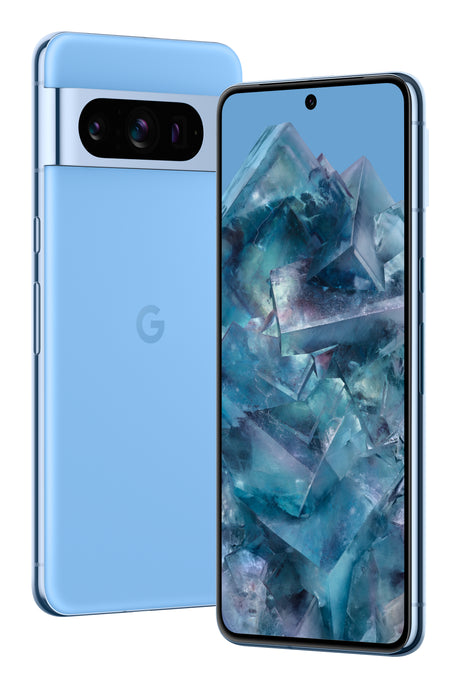 Google Pixel 8 Pro , 17 cm (6.7"), 1344 x 2992 Pixel, 12 GB, 128 GB, 50 MP, Blau