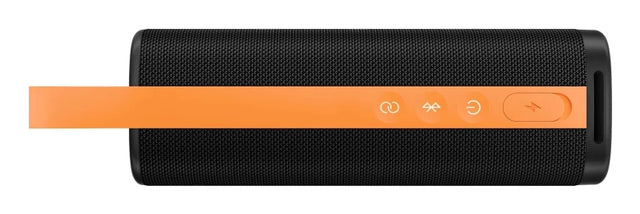 Xiaomi Sound Outdoor, Verkabelt & Kabellos, 25 m, Tragbarer Stereo-Lautsprecher, Schwarz