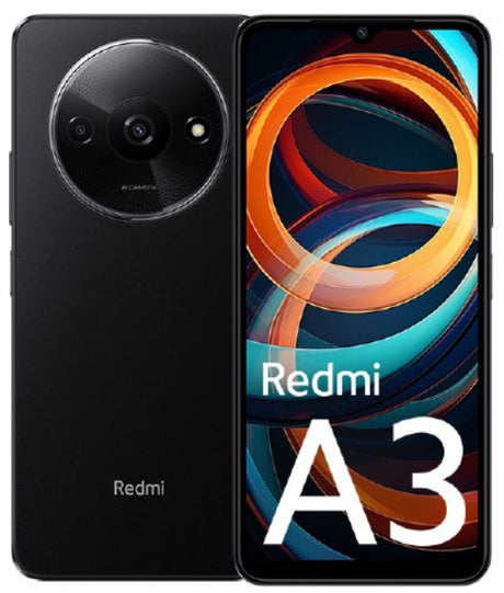 Xiaomi Redmi A3 4G, 17 cm (6.71"), 3 GB, 64 GB, 8 MP, Android 14, Schwarz