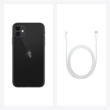 Apple iPhone 11, 15,5 cm (6.1"), 1792 x 828 Pixel, 128 GB, 12 MP, iOS 14, Schwarz