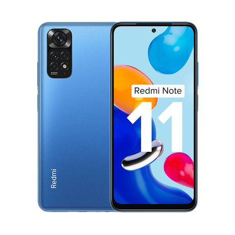 Xiaomi Redmi Note 11 4G, 16,3 cm (6.43"), 4 GB, 128 GB, 50 MP, Android 11, Blau