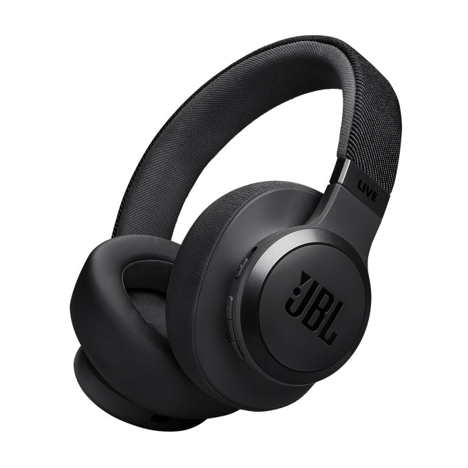 JBL Live 770NC, Kabellos, Anrufe/Musik, 20 - 20000 Hz, 256 g, Kopfhörer, Schwarz