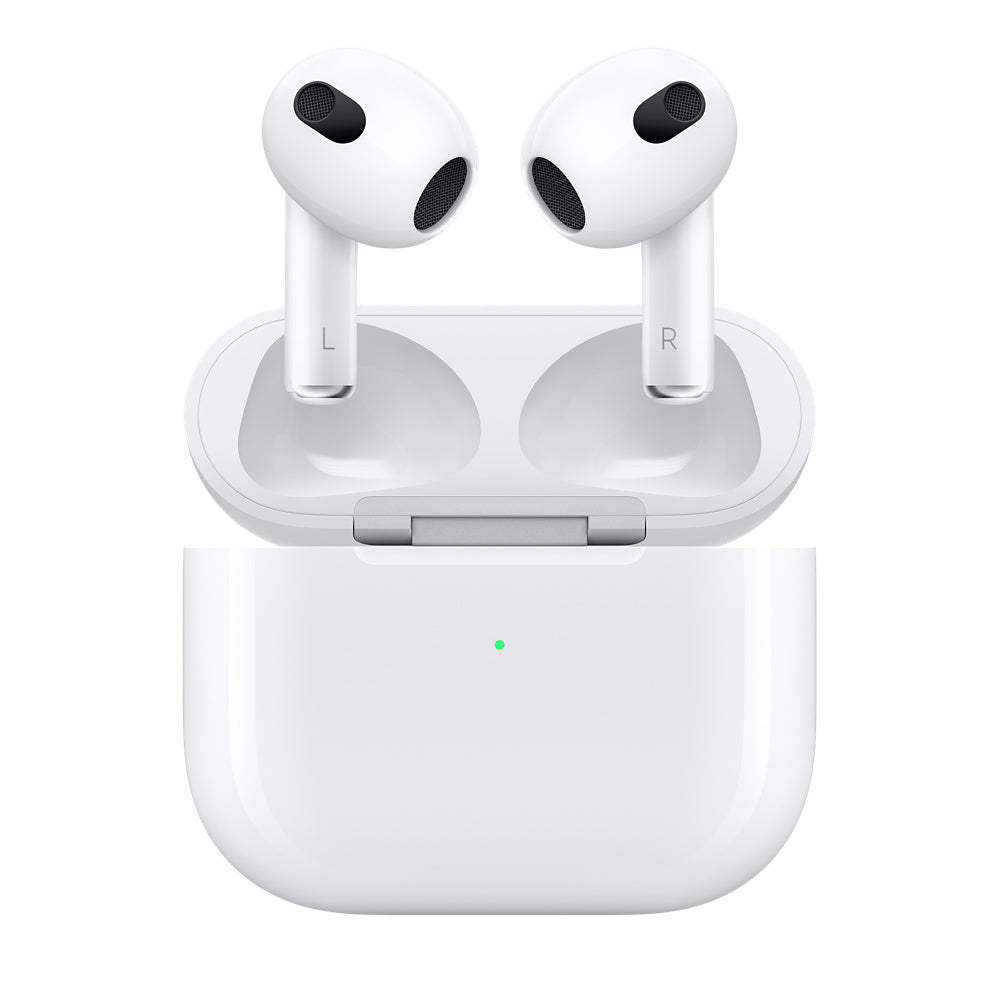 Apple AirPods (3. Generation) mit Lightning Ladecase, Kabellos, Anrufe/Musik, Kopfhörer, Weiß