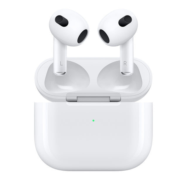 Apple AirPods (3. Generation) mit Lightning Ladecase, Kabellos, Anrufe/Musik, Kopfhörer, Weiß