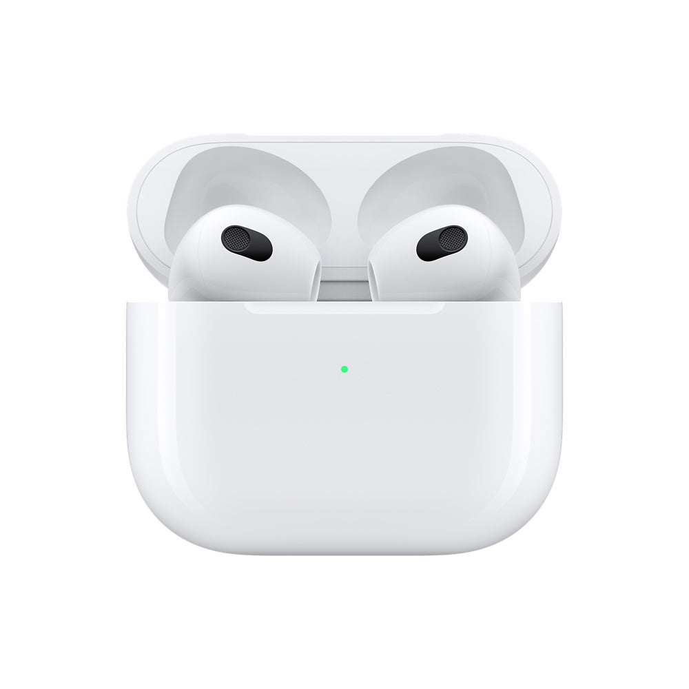 Apple AirPods (3. Generation) mit Lightning Ladecase, Kabellos, Anrufe/Musik, Kopfhörer, Weiß