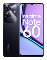 Realme Note 60, 17,1 cm (6.74"), 4 GB, 128 GB, 32 MP, Android 14, Schwarz, Marmorfarbe