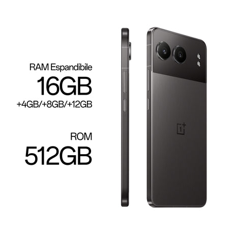 OnePlus Nord 4, 17,1 cm (6.74"), 16 GB, 512 GB, 50 MP, Android 14, Schwarz