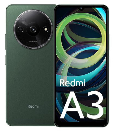 Xiaomi Redmi A3 4G, 17 cm (6.71"), 3 GB, 64 GB, 8 MP, Android 14, Grün