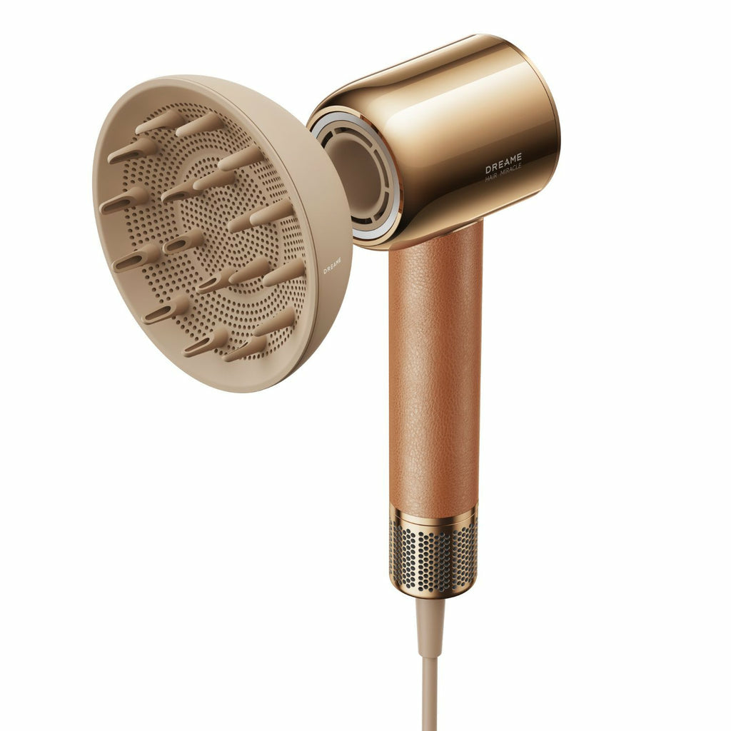 Xiaomi Dreame Hair Miracle, 130000 RPM, 70 m/s, 55 m³/h, 57 dB, Gold, Einfarbig