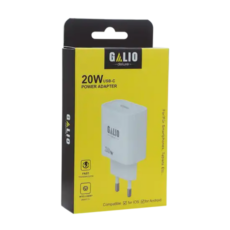 REZ Galio 20W USB-C Adapter - White