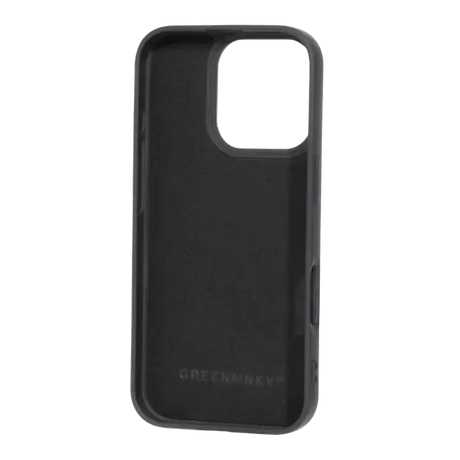 iPhone 15 Pro Max Hülle GREENMNKY, MagSafe kompatibel, Schwarz