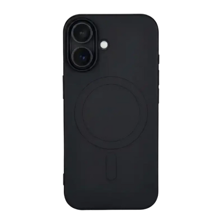iPhone 16 Plus Hülle GREENMNKY, MagSafe kompatibel, Schwarz