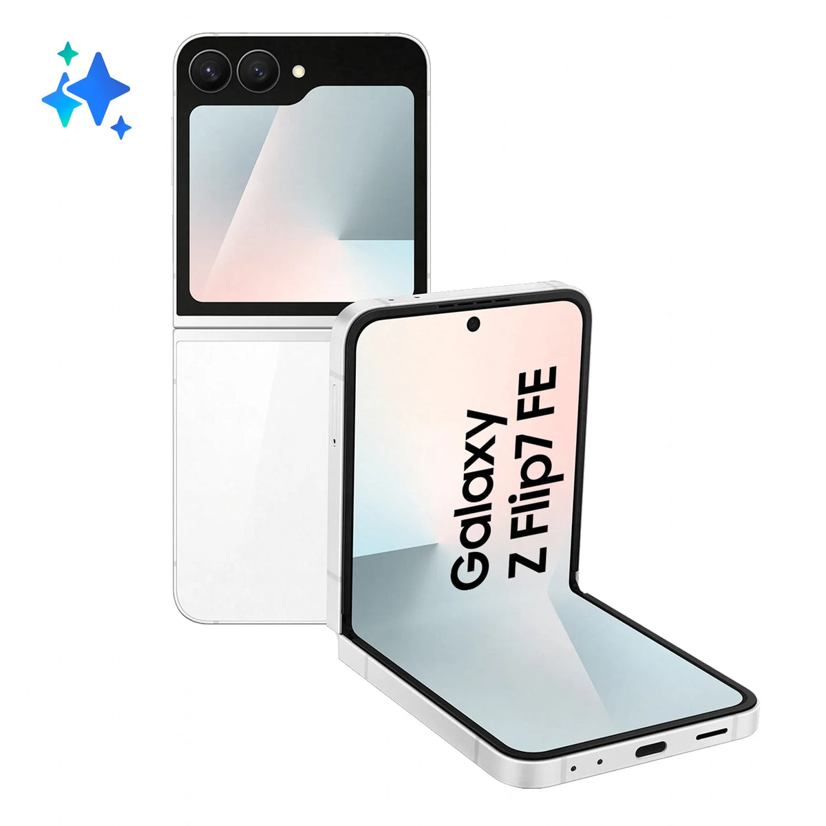 Samsung Galaxy Z Flip7 FE, 8 GB, 256 GB, Weiß