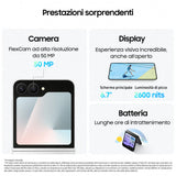 Samsung Galaxy Z Flip7 FE, 8 GB, 256 GB, Weiß