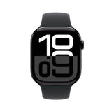 Apple Watch Series 10 (2024) LTE 46mm Jet Black Aluminium mit Sport Band - Schwarz