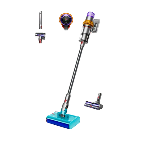 Dyson V15s Detect Submarine, 2-in-1-Stabstaubsauger, Gelb, Trocken&Nass, Zyklonal