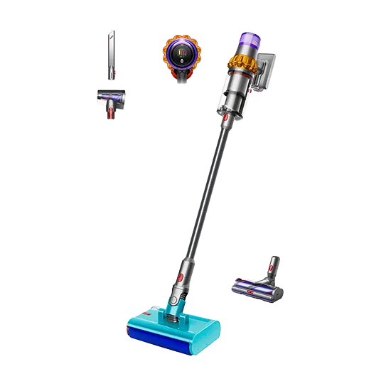 Dyson V15s Detect Submarine, 2-in-1-Stabstaubsauger, Gelb, Trocken&Nass, Zyklonal