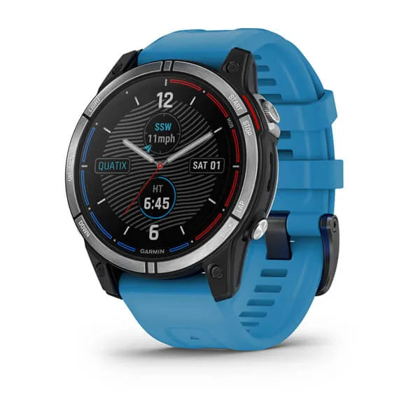 Garmin Quatix 7 Standard Edition GPS 47mm Blue Band - Blue