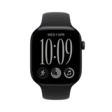Apple Watch Series 12 (2026) GPS 42mm Black Aluminium Case with Black Sport Band M/L - Schwarz