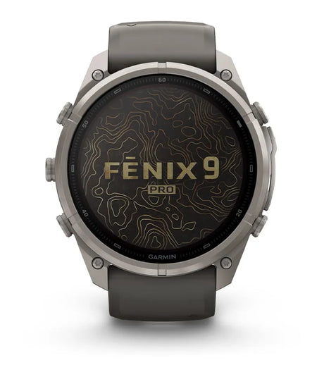 Garmin fēnix 9 Pro, 3,56 cm (1.4"), AMOLED, Touchscreen, 64 GB, GPS, 78 g
