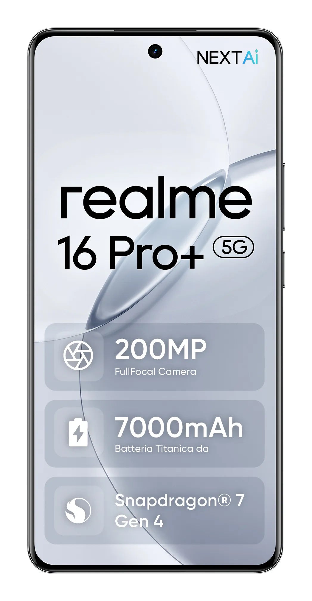 Realme 16 Pro+ 5G Dual Sim 12GB RAM 512GB - Grey