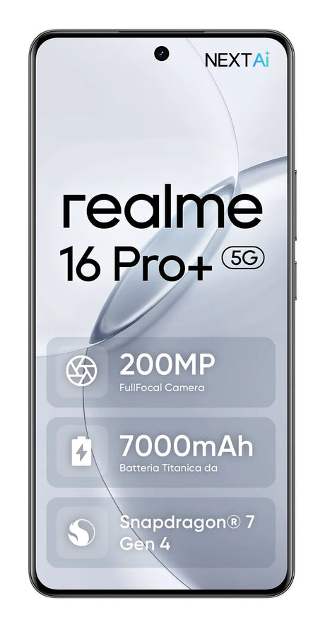 Realme 16 Pro+ 5G Dual Sim 12GB RAM 512GB - Grey