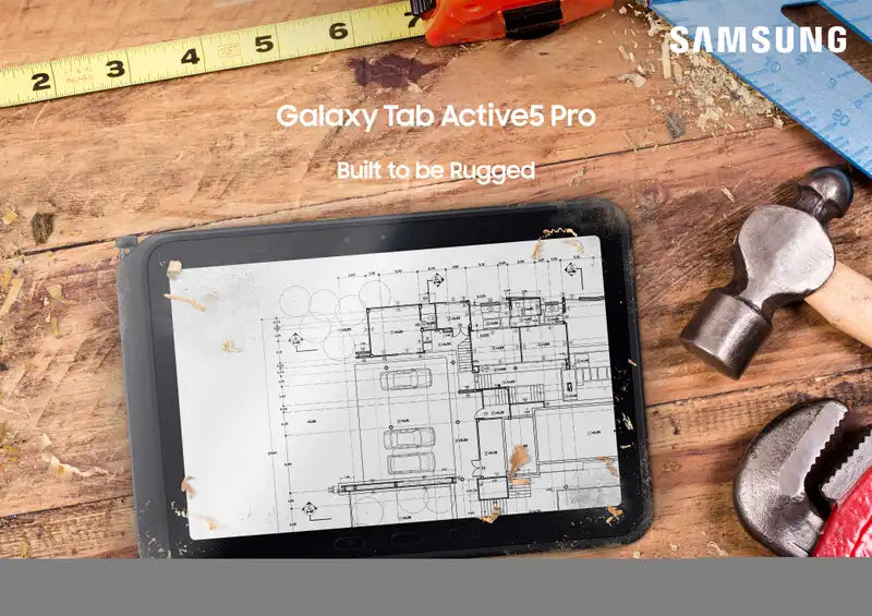 Tablet Samsung Galaxy Tab Active 5 Pro 5G 8GB RAM 256GB Enterprise Edition - Green