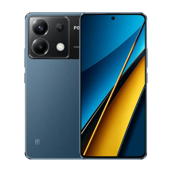 Xiaomi Poco X6 5G Dual Sim 8GB RAM 256GB - Blue EU - 256 GB 6941812755761 - Smartphone - 256 GB